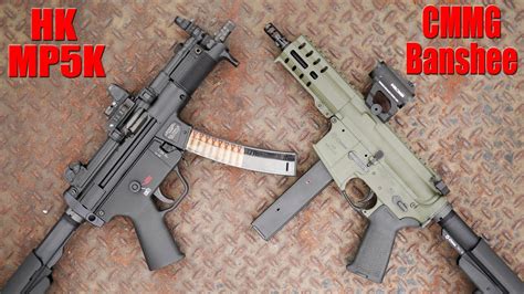 These are all pricer than any of the three tested above but are all legitimate candidates. . Cmmg banshee vs mp5